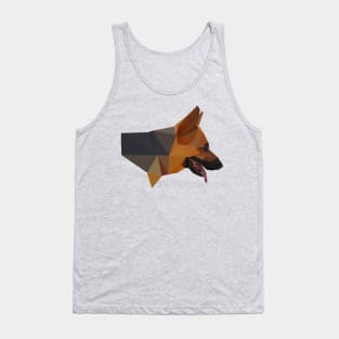 Low Poly Dog Tank Top